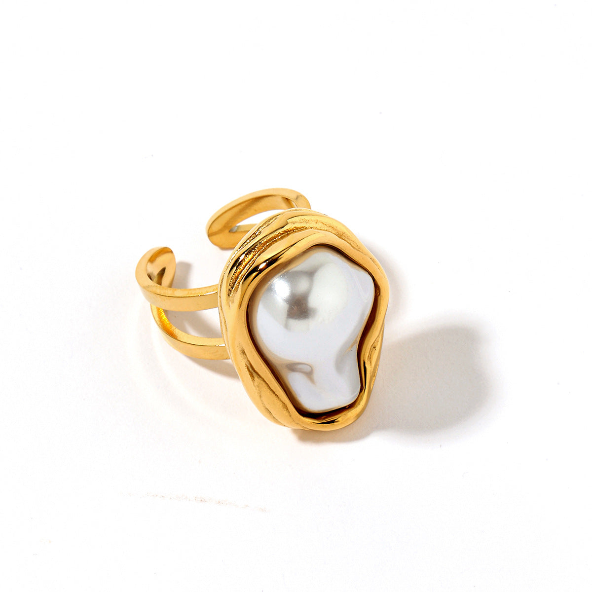 Vintage Baroque Pearl Ring