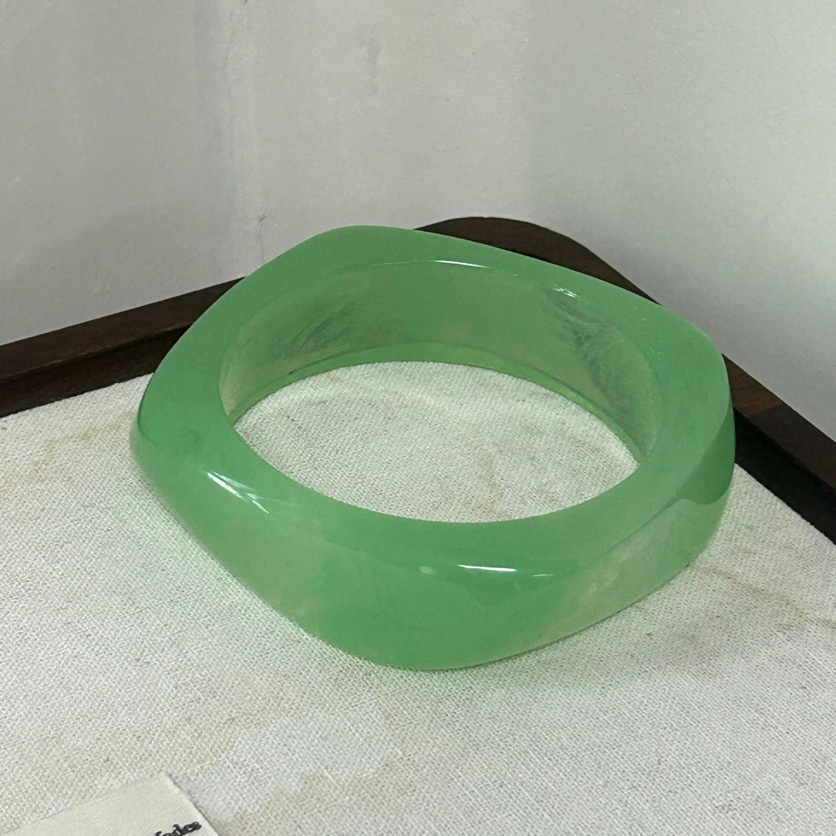 Sculpted Resin Wave Bangle