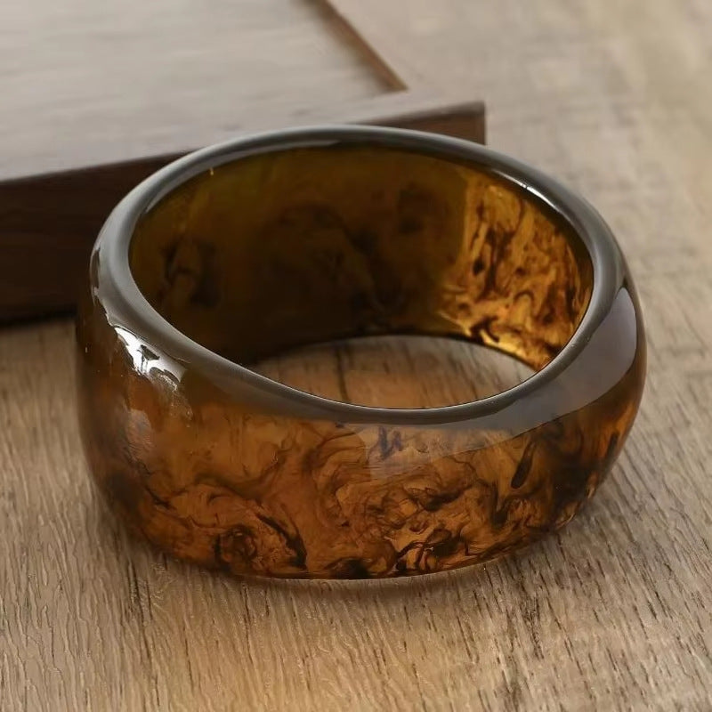 Vintage Tortoiseshell Statement Bangle
