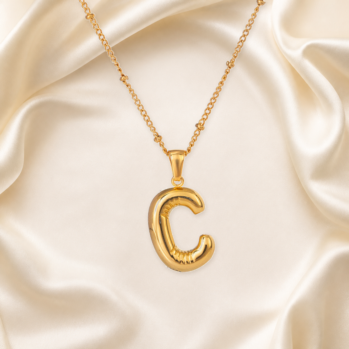 Classic Initial Pendant Necklace