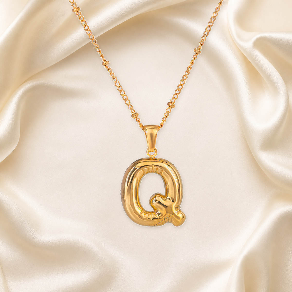 Classic Initial Pendant Necklace